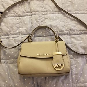 Michael Kors purse grey crossbody